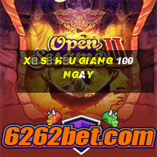 xổ số hậu giang 100 ngày