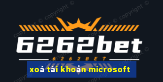 xoá tài khoản microsoft