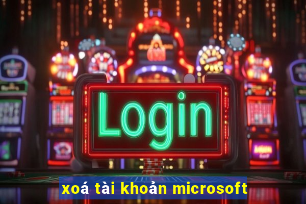 xoá tài khoản microsoft