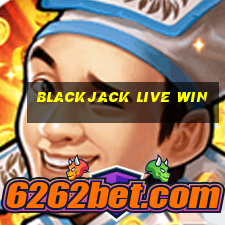 blackjack live win