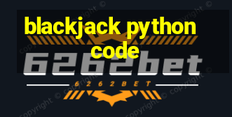 blackjack python code