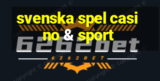 svenska spel casino & sport