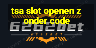 tsa slot openen zonder code