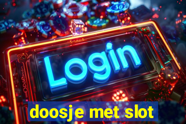 doosje met slot