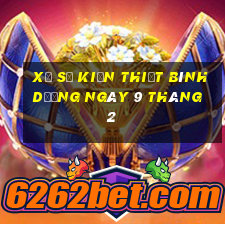 xổ số kiến thiết bình dương ngày 9 tháng 2