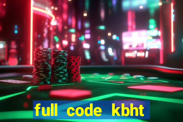 full code kbht bản eng