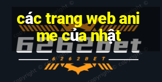 các trang web anime của nhật