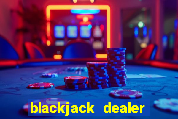 blackjack dealer draws ace