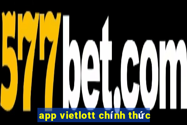 app vietlott chính thức