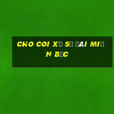 cho coi xổ số đài miền bắc