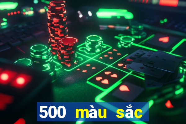 500 màu sắc nhanh ba phiên bản