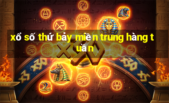 xổ số thứ bảy miền trung hàng tuần