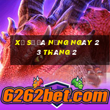 xổ số đà nẵng ngày 23 tháng 2