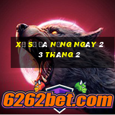 xổ số đà nẵng ngày 23 tháng 2