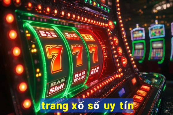 trang xổ số uy tín