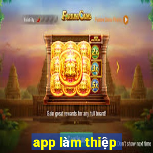 app làm thiệp