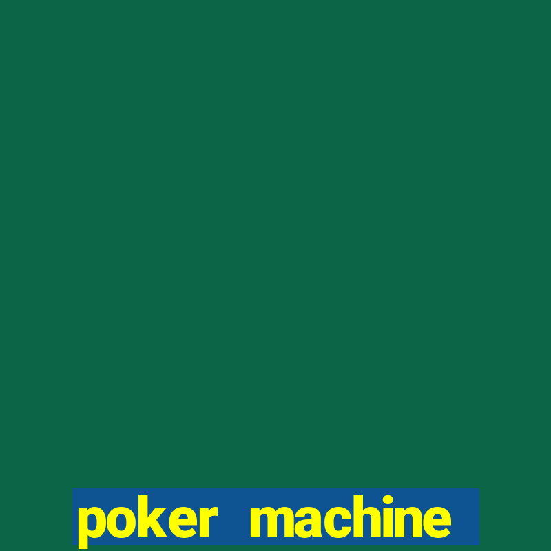 poker machine online game