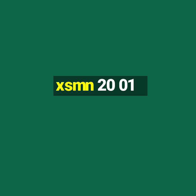 xsmn 20 01