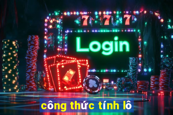 công thức tính lô