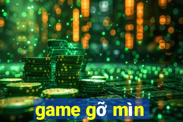 game gỡ mìn