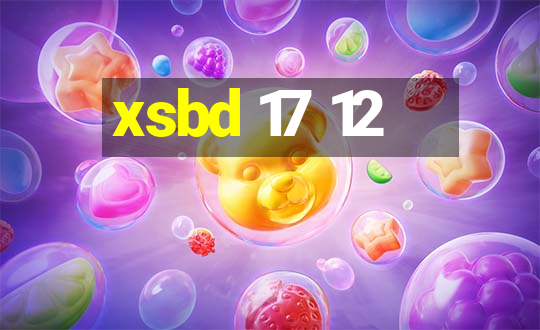 xsbd 17 12