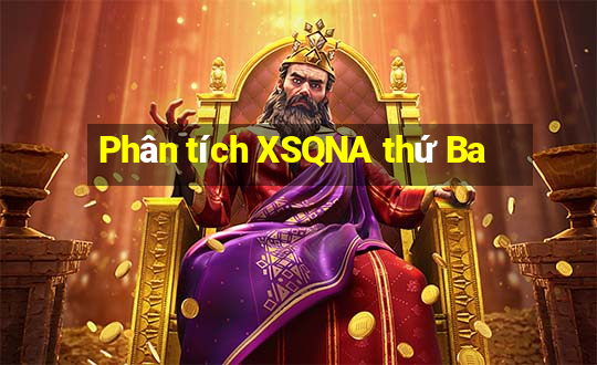 Phân tích XSQNA thứ Ba