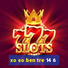 xo so ben tre 14 6