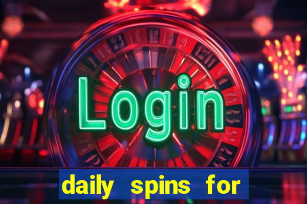 daily spins for coin master