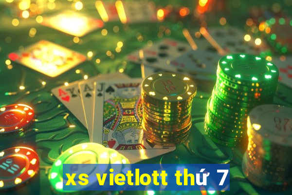 xs vietlott thứ 7