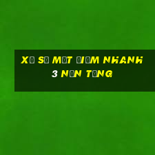 Xổ số một điểm nhanh 3 nền tảng