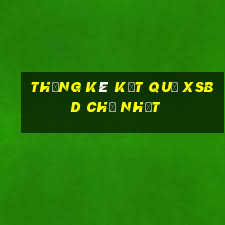 THỐNG KÊ KẾT QUẢ XSBD Chủ Nhật