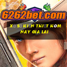 xổ số kiến thiết hôm nay gia lai