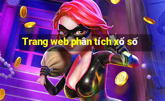 Trang web phân tích xổ số