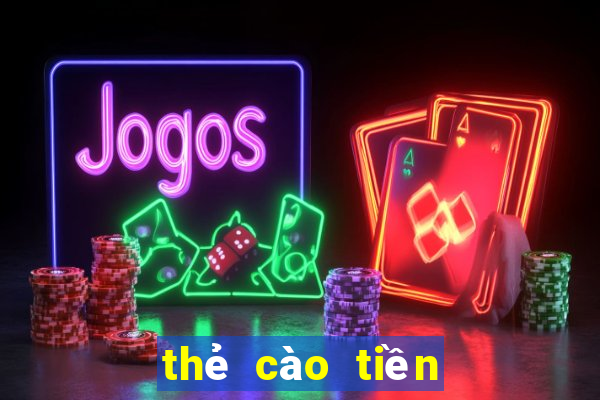 thẻ cào tiền điện tử