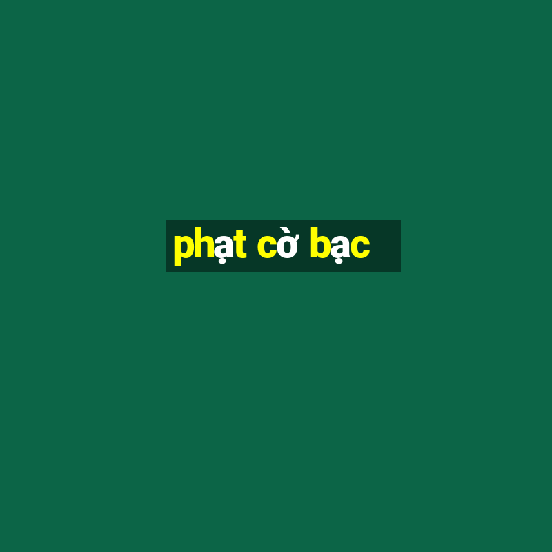 phạt cờ bạc