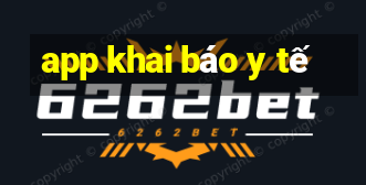 app khai báo y tế