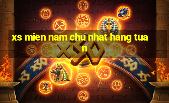 xs mien nam chu nhat hang tuan