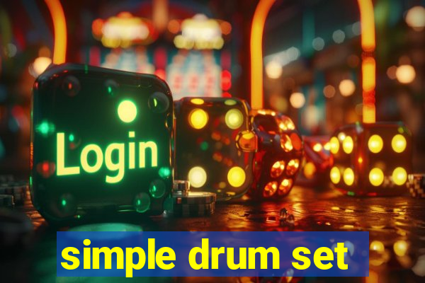 simple drum set