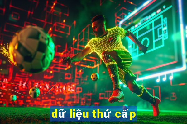 dữ liệu thứ cấp