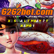 xổ số đà lạt ngày 7 tháng 1