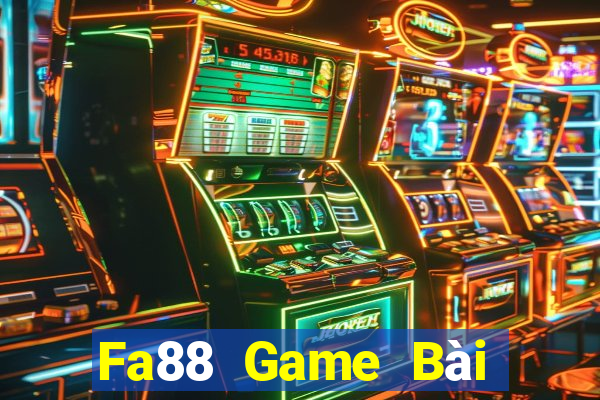 Fa88 Game Bài Khuyến Mãi