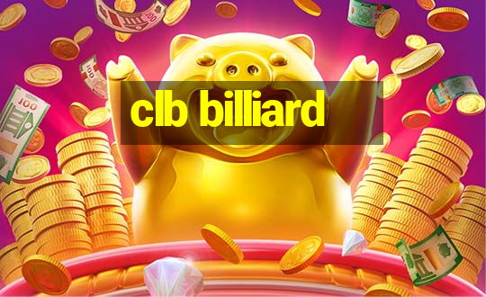 clb billiard