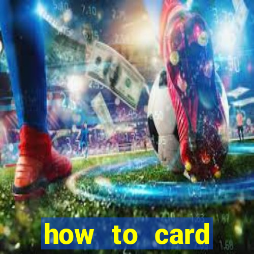 how to card counting blackjack