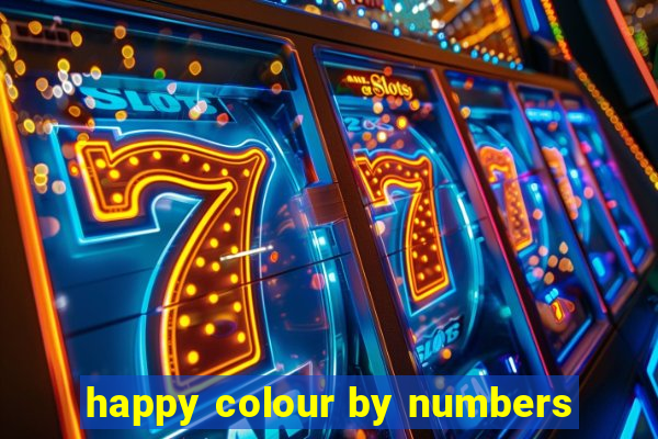 happy colour by numbers