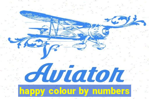 happy colour by numbers