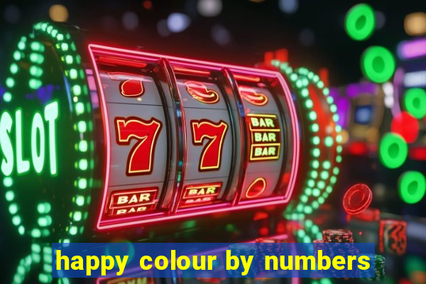 happy colour by numbers