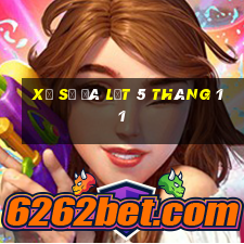 xổ số đà lạt 5 tháng 11