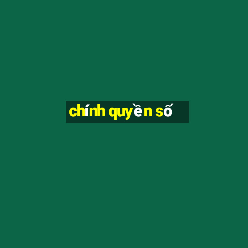 chính quyền số