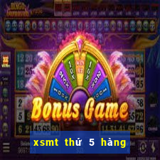 xsmt thứ 5 hàng tuần minh ngọc