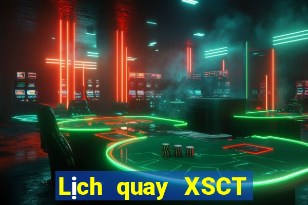 Lịch quay XSCT Thứ 7